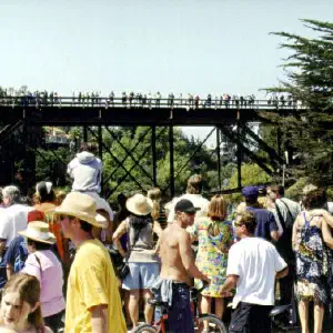 Begonia Festival Bridges