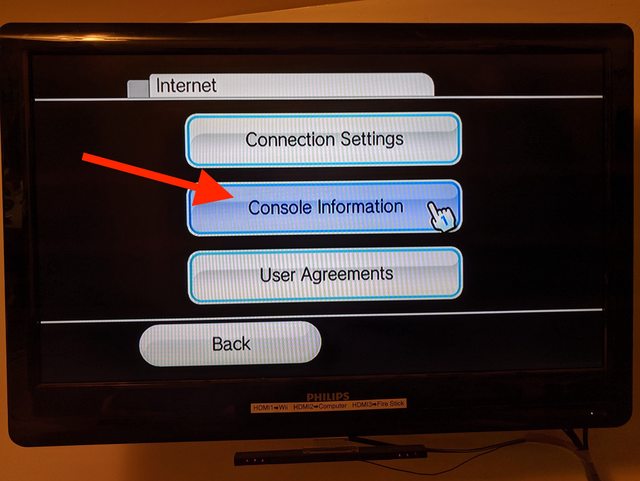 Wii Console Info